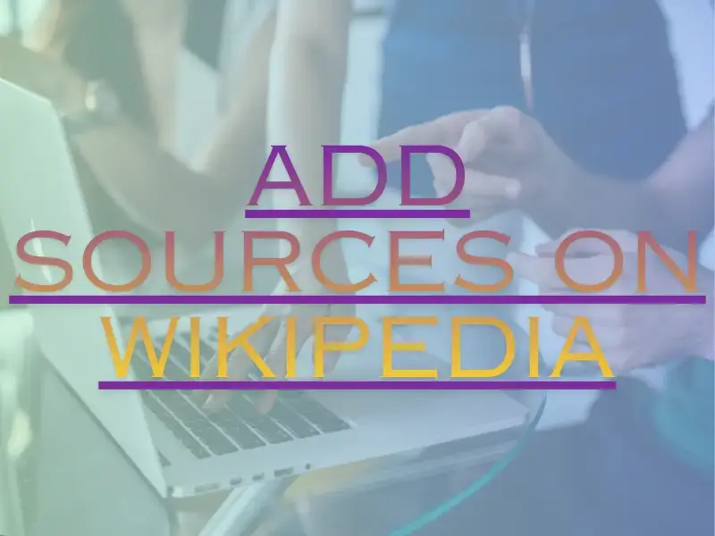 Sources on Wikipedia