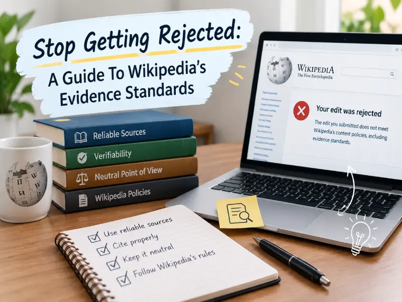 Stop Getting Rejected on Wikipedia