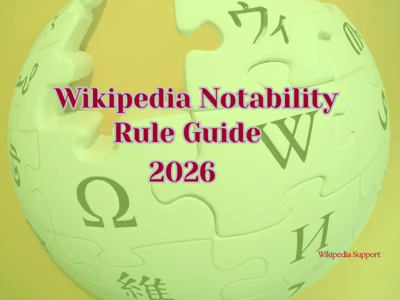 Wikipedia Notability Guide 2026
